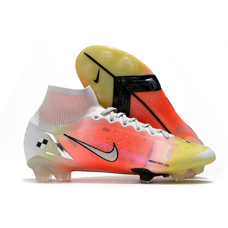 Nike Mercurial Superfly Elite FG Bílý Růžový stříbrný